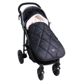 Kaiser Universal Fußsack für Kinderwagen XL TOO Thermo Black schwarz – Bild 25