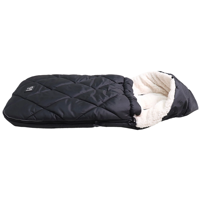 Kaiser Universal Fußsack für Kinderwagen XL TOO Thermo Black schwarz – Bild 8