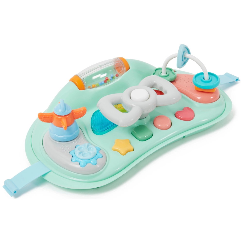 Babylo Lauflernhilfe ABC Babywalker mit Spielcenter Safari grün/grau – Bild 21