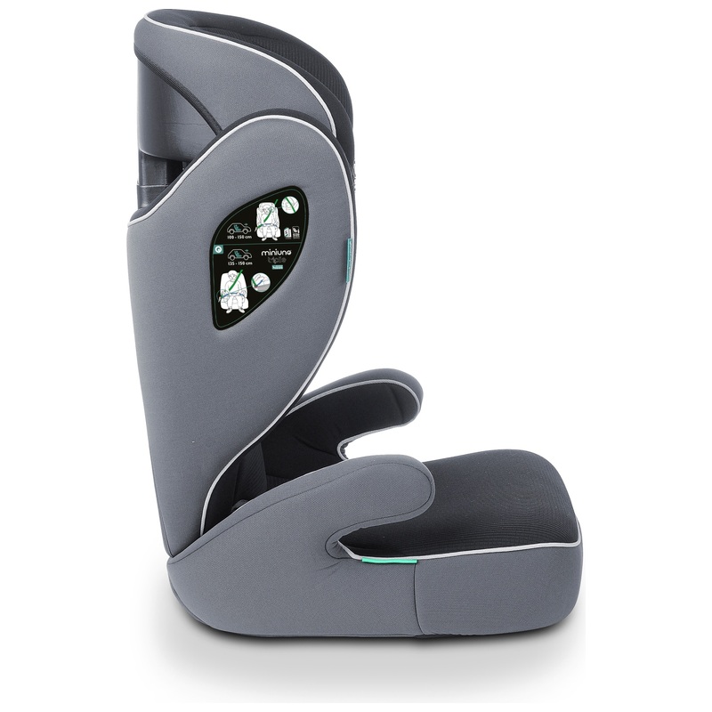 miniuno Tripiie2-in-1 Booster Kindersitz R129 i-Size grau