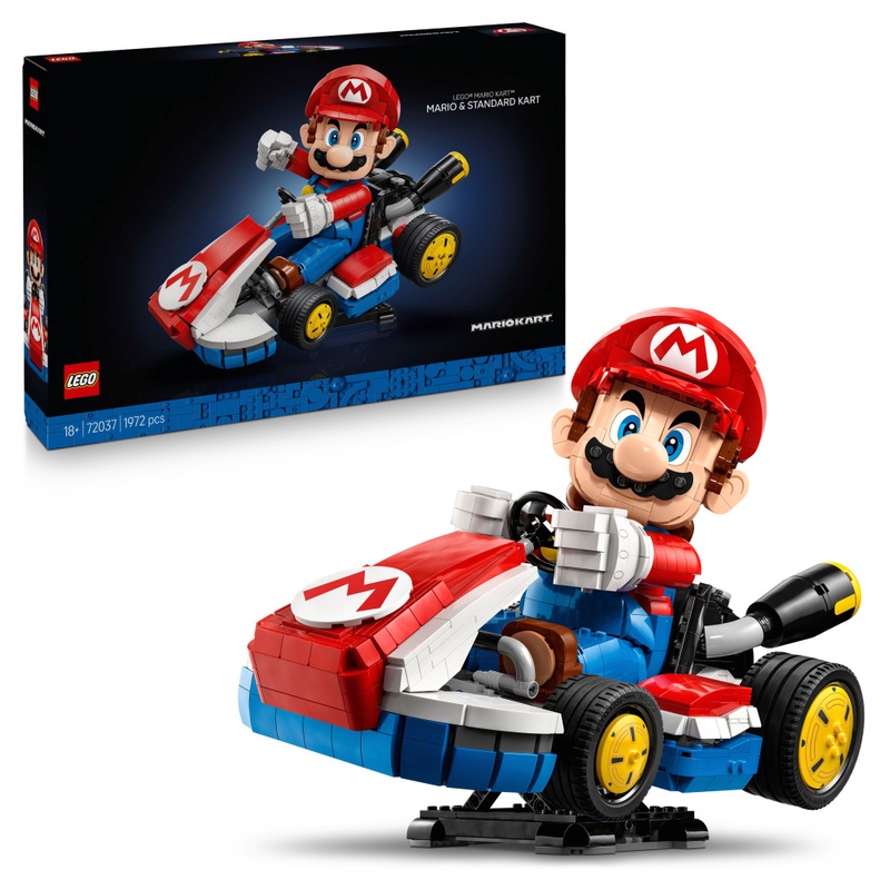 LEGO Super Mario 72037 Mario Kart: Mario & Standard-Kart