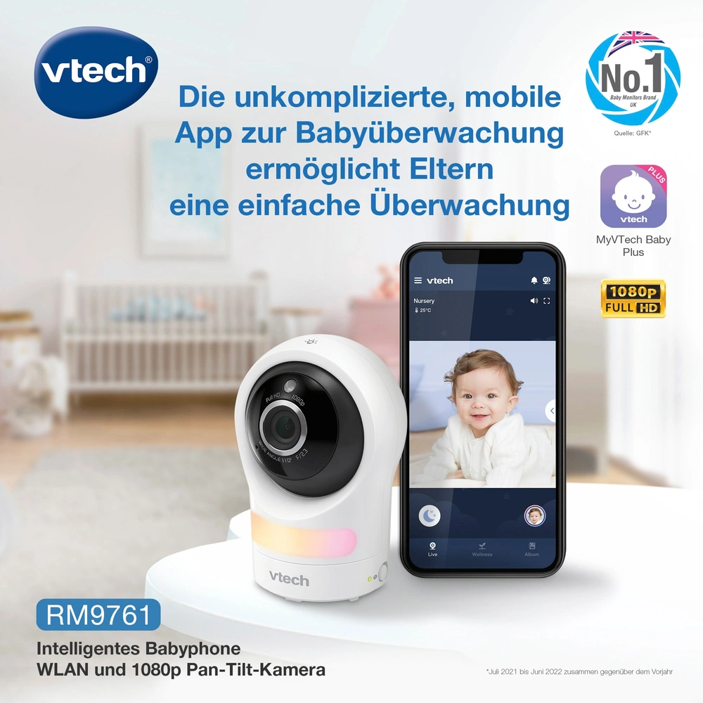 VTech Babyphone Kamera RM9761 – Bild 12