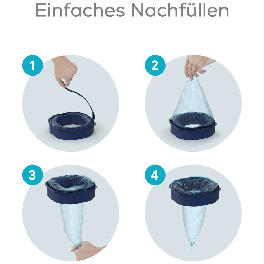 Angelcare Nachfüllkassette 3er Pack für Windeleimer Angelcare DressUp, DressUp XL und Classic XL – Bild 12