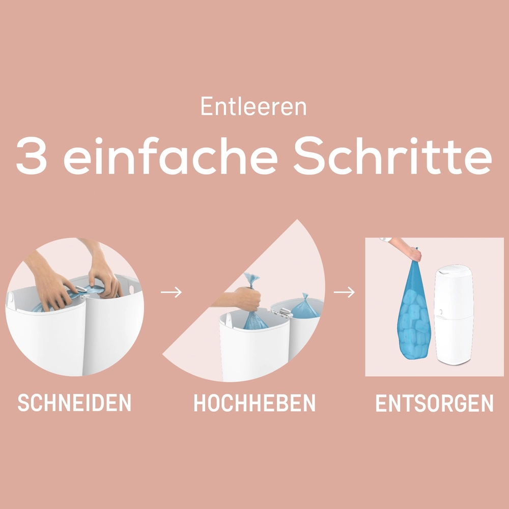 Angelcare Windeleimer Classic XL mit 6 Nachfüllkassetten – Bild 18