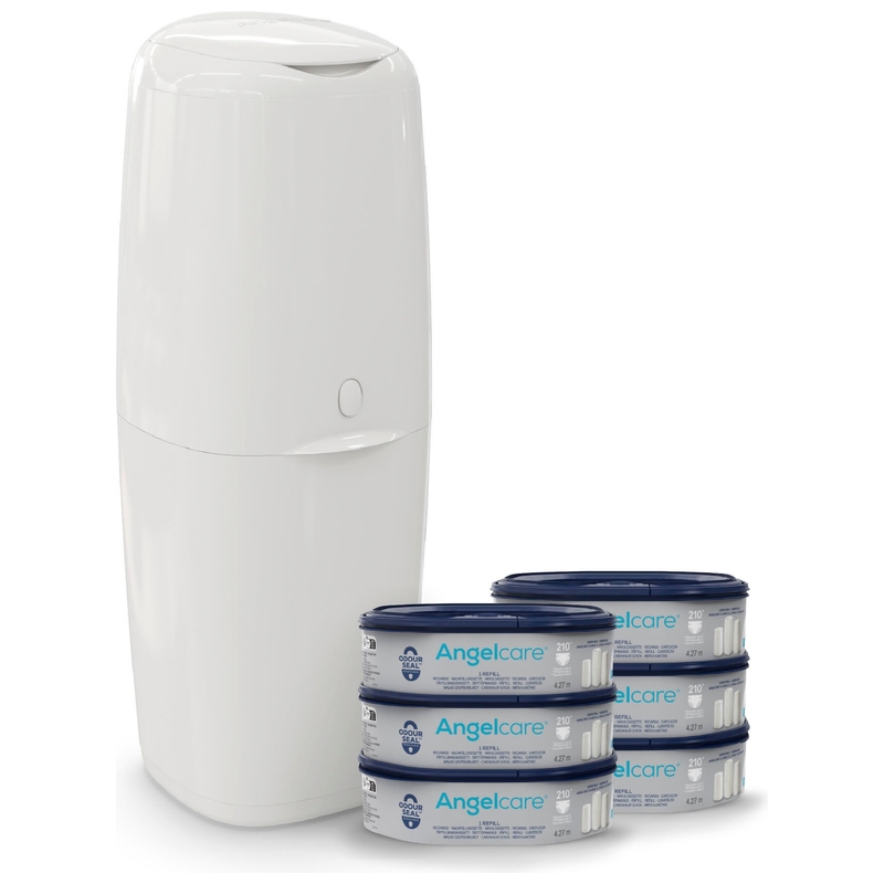 Angelcare Windeleimer Classic XL mit 6 Nachfüllkassetten