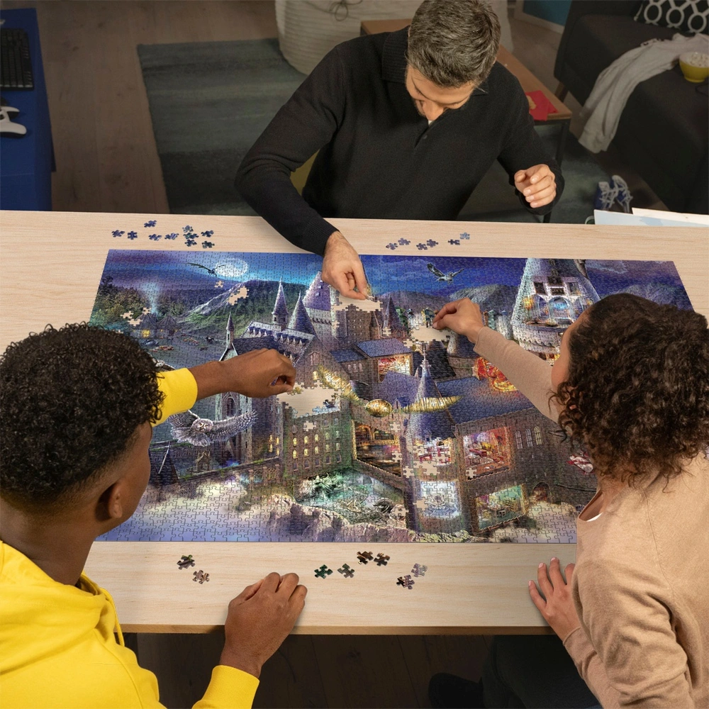 Ravensburger Puzzle Harry Potter Blick ins Schloss Hogwarts 3000 Teile – Bild 9