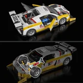 Mattel Brick Shop Hot Wheels Elite Series Auto Audi R8 LMS – Bild 19