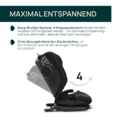 Chicco Fold & Go S Posh Mitwachsender Kindersitz schwarz – vue 10