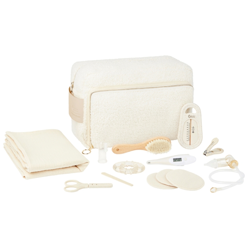 Babymoov Baby-Pflegeset Curl White 12-tlg.