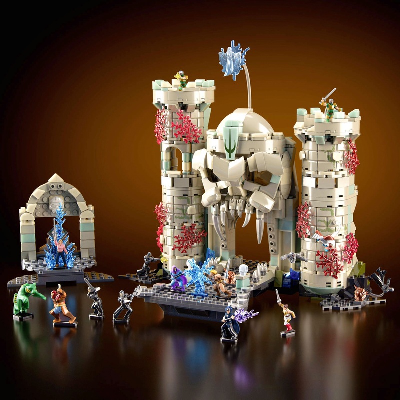 Mattel Brick Shop Masters of the Universe Schlacht um Burg Grayskull – Bild 2