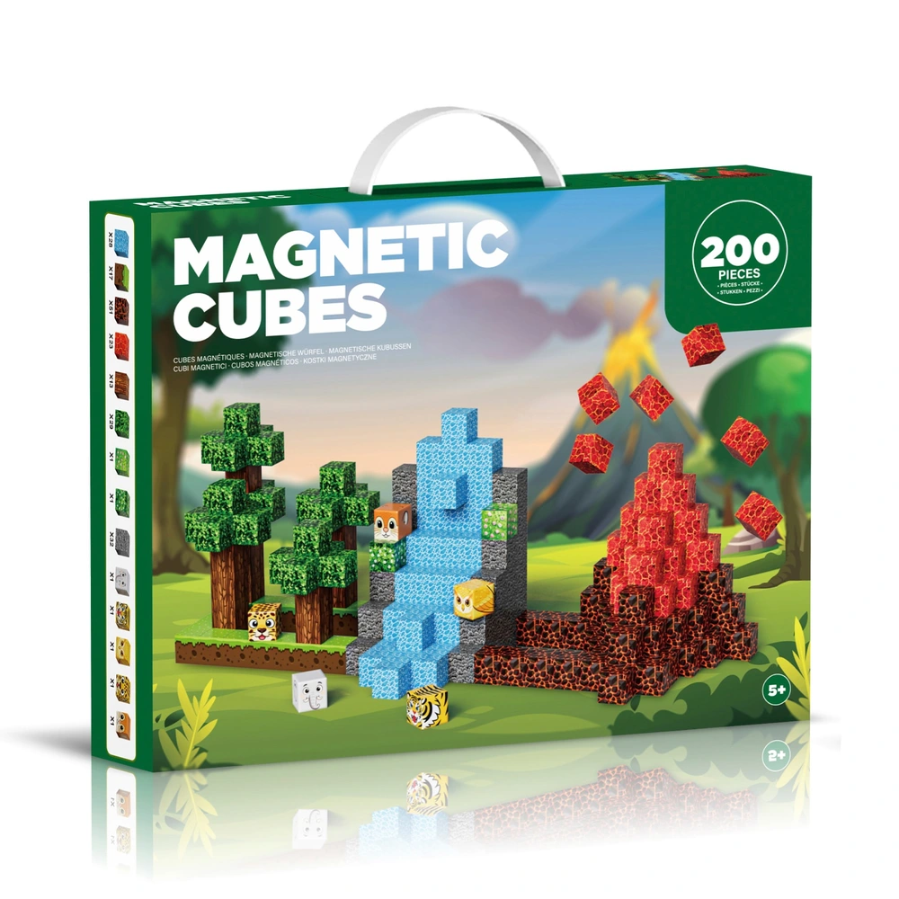 Magnetbausteine-Set 200-tlg. – Bild 3