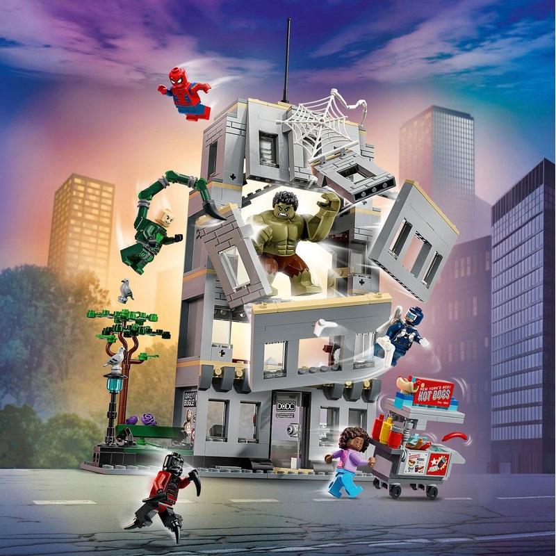 LEGO Marvel Super Heroes 76350 Großer Showdown: Spider-Man vs. Hulk – Bild 2