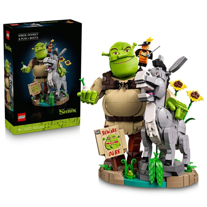 LEGO 72423 Shrek, Esel und Der Gestiefelte Kater
