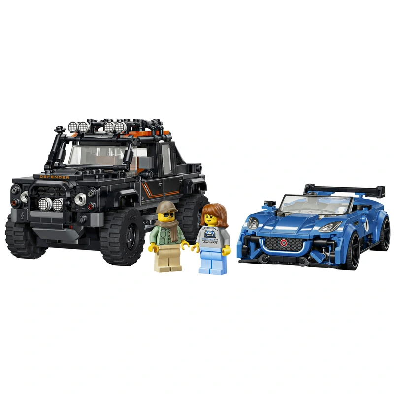 LEGO Speed Champions 77264 Jaguar Project 7 & Land Rover Defender