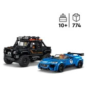 LEGO Speed Champions 77264 Jaguar Project 7 & Land Rover Defender