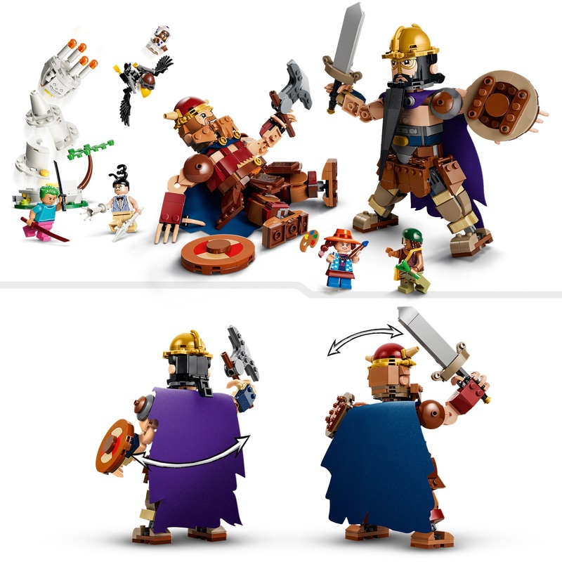 LEGO One Piece 75644 Woogey vs. Boogey - Riesen aus Little Garden – vue 5