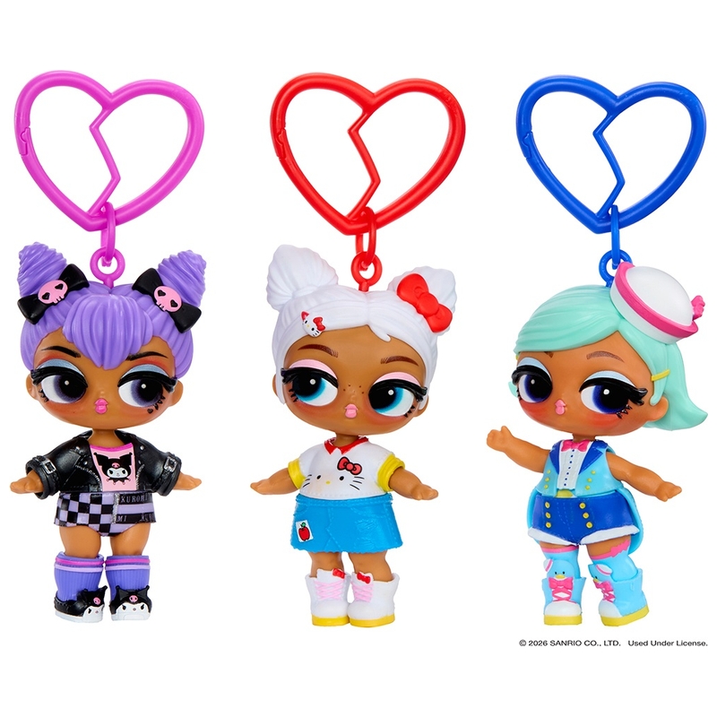 L.O.L. Surprise! Loves Hello Kitty und Freunde Plüsch Set sortiert – vue 6