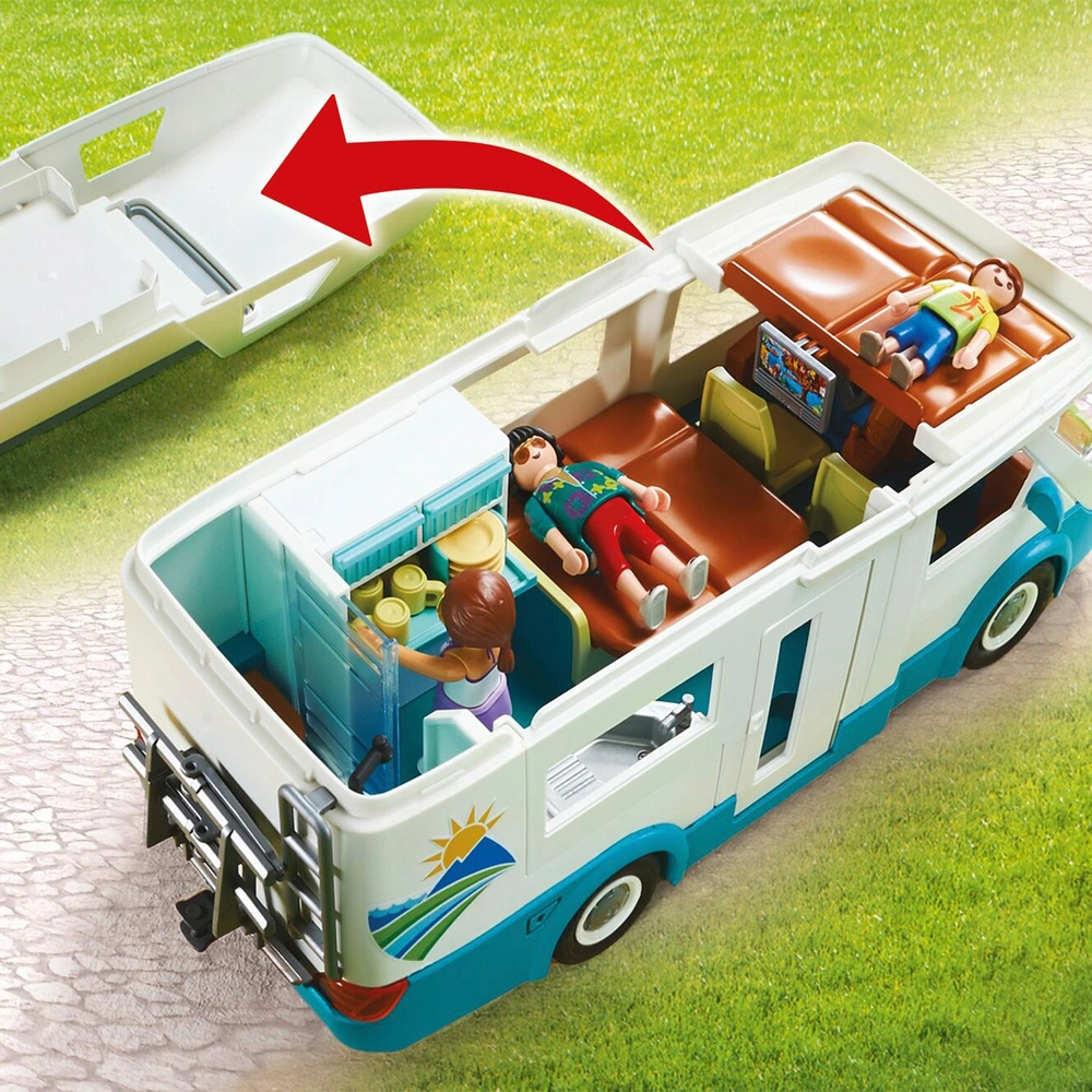 PLAYMOBIL Family Fun 70088 Familien-Wohnmobil – Bild 9